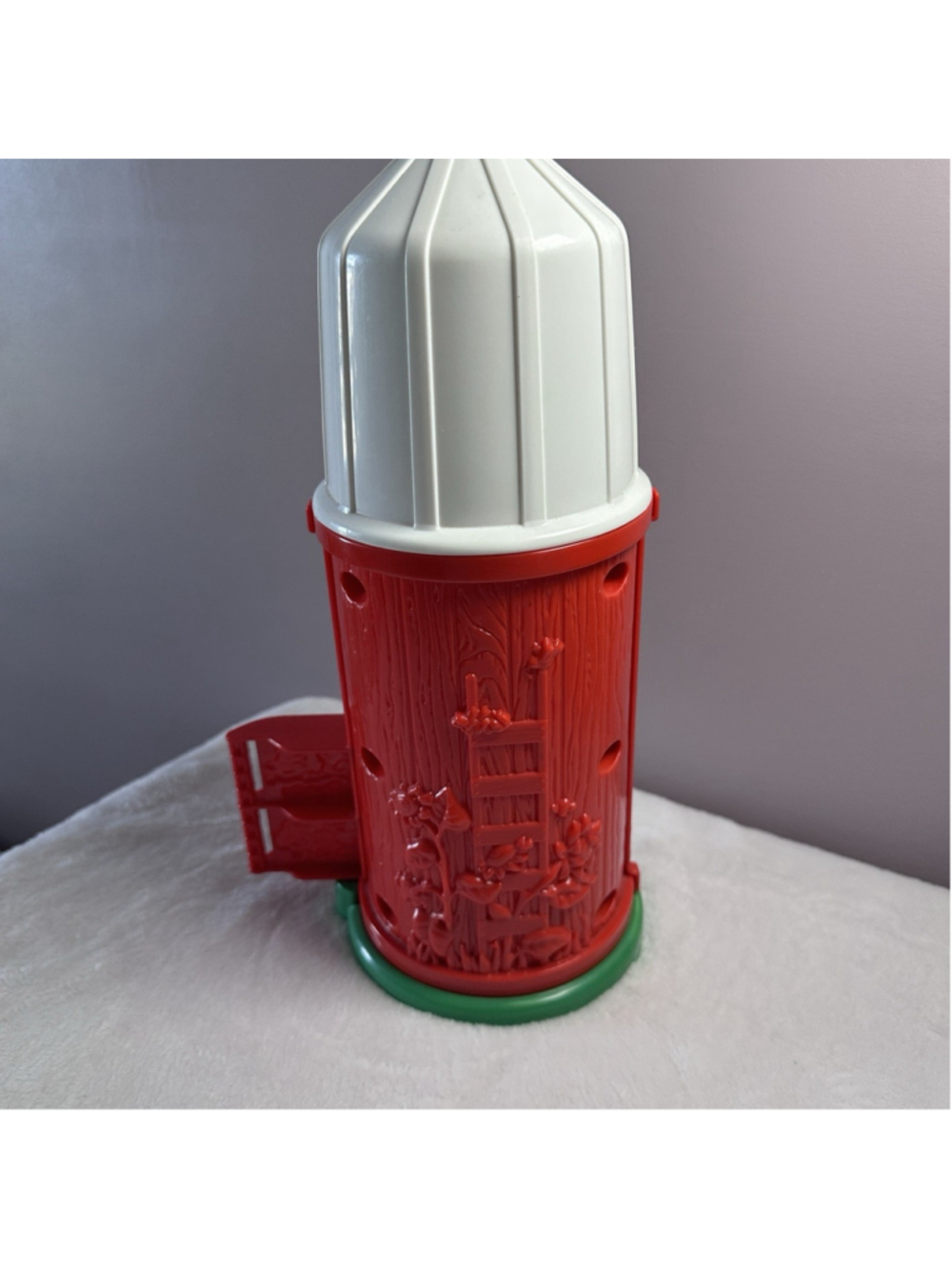 2005 Fisher Price Little People Barn Farm -RED SILO ONLY-EXCELLENT - Picture 4 of 6